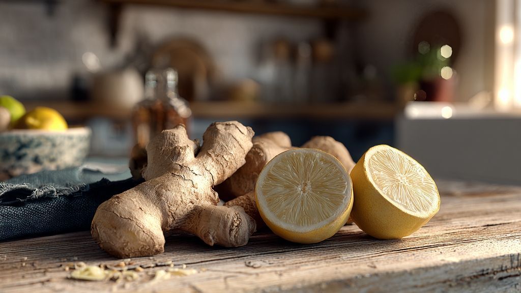 Quels effets la recette au gingembre et citron a-t-elle sur la digestion et l'énergie ?